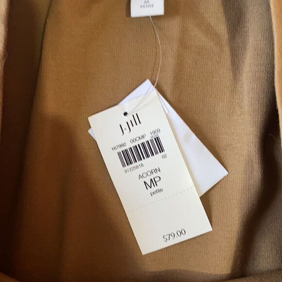 J. Jill Brown Button Front Skirt - Picture 4 of 5